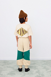 Футболка DIAMOND TINY GRAPHIC от бренда Tinycottons Бежевый