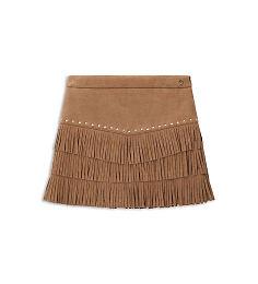 Юбка с кнопками и бахрамой от бренда Original Marines