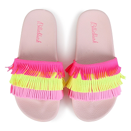 Пантолеты розово-желтые от бренда Billieblush