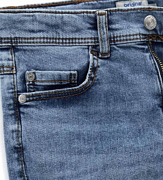 Джинсы с выбеленным эффектом от бренда Original Marines