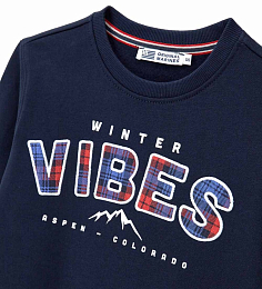 Свитшот Winter Vibes от бренда Original Marines