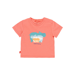 Футболка и шорты Animal families от бренда Boboli