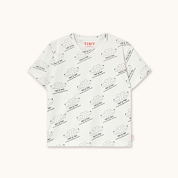 Футболка TINY-DOG от бренда Tinycottons Белый