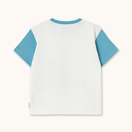 Футболка Swan with a bow от бренда Tinycottons Белый