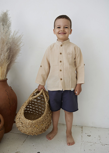 Рубашки Muslin Beige от бренда GNGA