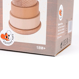 Пирамидка Мишка Марсель от бренда Egmont Toys