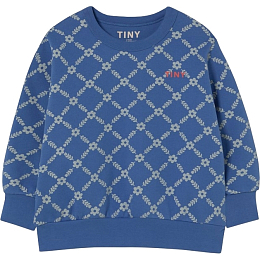 Свитшот FLOWER GRID от бренда Tinycottons
