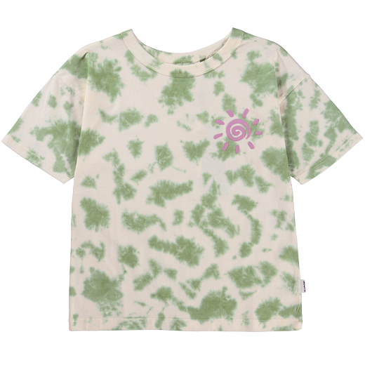 Футболка Rabecke Green Tie Dye от бренда MOLO Молочный Зеленый