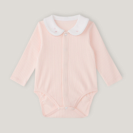 Боди с воротником 3 шт White-Pink от бренда Anna Leon