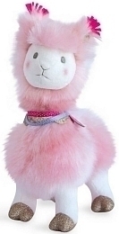 Мягкая игрушка Розовая лама от бренда Histoire d'Ours