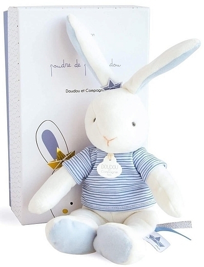 Игрушка Зайка Морячок в подарочной коробке от бренда Doudou et Compagnie