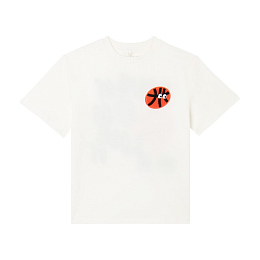 Футболка Basketball Motif от бренда Stella McCartney kids Белый