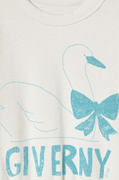 Свитшот Swan with a bow от бренда Tinycottons