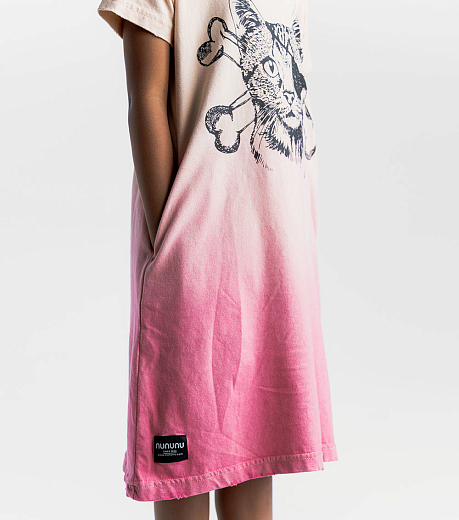 Платье CAPTAIN CAT NUDE HOT PINK от бренда NuNuNu