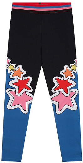 Легинсы Cosmic Print от бренда Stella McCartney kids