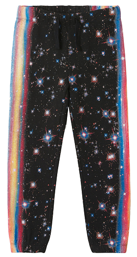 Джоггеры Cosmic Print от бренда Stella McCartney kids