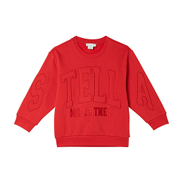Свитшот Red Logo от бренда Stella McCartney kids