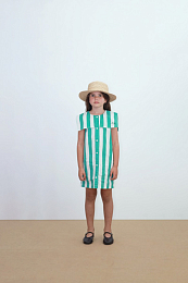 Платье GREEN STRIPES от бренда Tinycottons