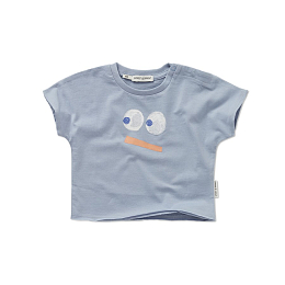 Футболка Smiley mini от бренда Sproet & Sprout Голубой