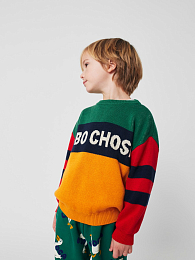 Джемпер Bobo color block от бренда Bobo Choses