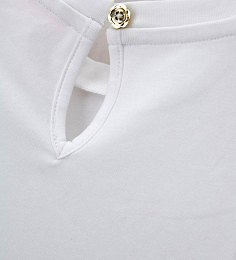 Футболка Be happy от бренда Original Marines Белый