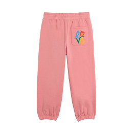 Джоггеры розового цвета от бренда Stella McCartney kids
