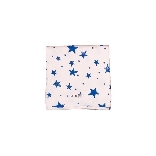Одеяло с синими звездами от бренда Noe&Zoe