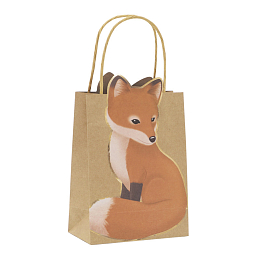 Подарочные пакеты Лес 4 шт. от бренда Tim & Puce Factory