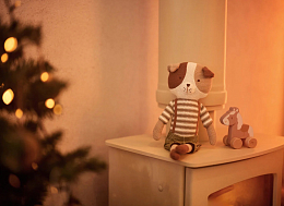 Мягкая игрушка Собачка Мик 40 см от бренда Jollein