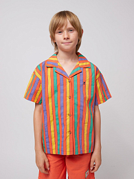 Рубашка Multicolor Stripes от бренда Bobo Choses