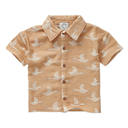 Рубашка Goose Print от бренда Sproet & Sprout