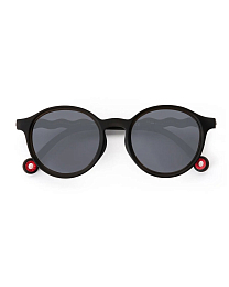 Очки JUNIOR Oval Sunglasses-Classic Olivio-Squid Black от бренда Olivio and Co