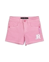 Шорты джинсовые розового цвета от бренда JOHN RICHMOND