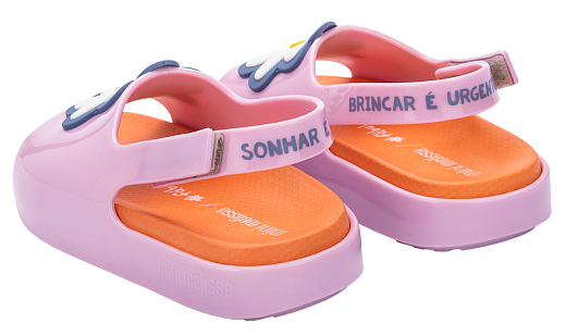 Сандалии MINI MELISSA CLOUD SLIDE PINK от бренда MELISSA