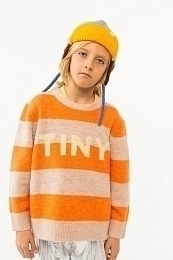 Джемпер Stripes Beige Orange от бренда Tinycottons