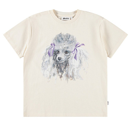 Футболка Riley Poodle Rock от бренда MOLO Молочный