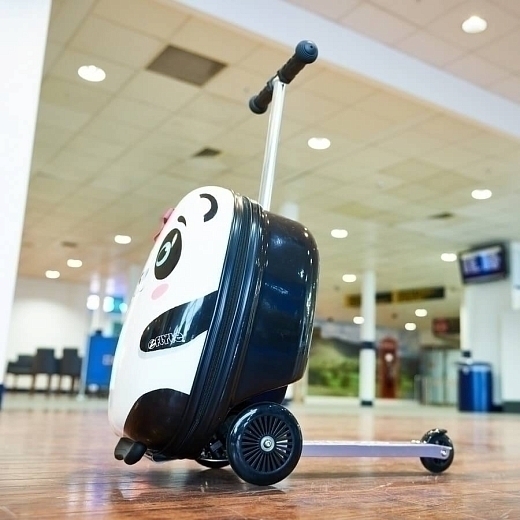 Самокат-чемодан Панда от бренда ZINC