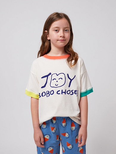 Футболка Smiling от бренда Bobo Choses Молочный