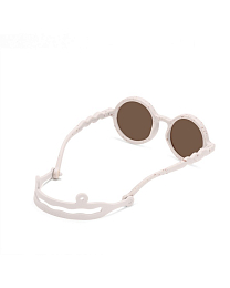 Очки BABY Round Sunglasses-Gelato Summer-Vanilla Brownie от бренда Olivio and Co