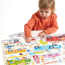 Пазл Moto Jumbo от бренда Banana Panda