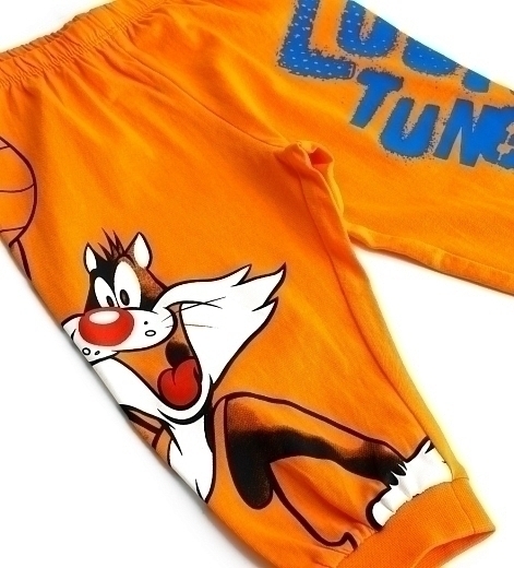 Пижама Looney tunes оранжевого цвета от бренда Original Marines