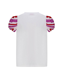 Футболка Multicolored Waves от бренда Emilio Pucci Молочный