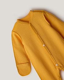 Набор комбинезонов молочного и горчичного цвета от бренда Anna Leon