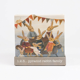 Кубики со счетом "Семья кроликов" от бренда Egmont Toys