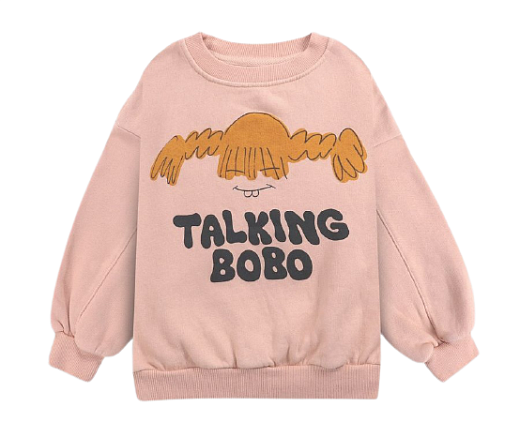 Свитшот Girl Talk от бренда Bobo Choses