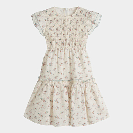 Платье Ester Cream Flower от бренда C'ERA UNA VOLTA