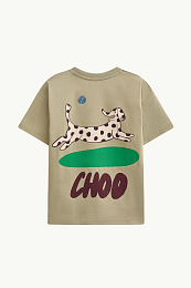 Футболка Dots Dog от бренда CHOOCHOO Хаки