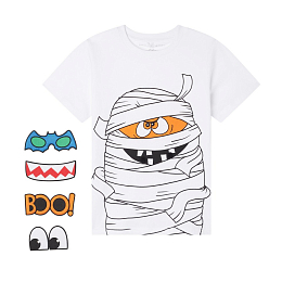 Футболка Zombie Graphic от бренда Stella McCartney kids Белый