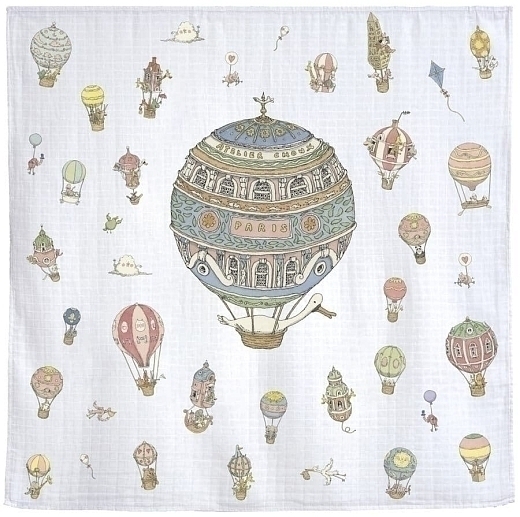 Пеленка Hot Air Balloons от бренда Atelier choux