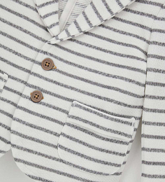 Пиджак в горизонтальную полоску от бренда Original Marines